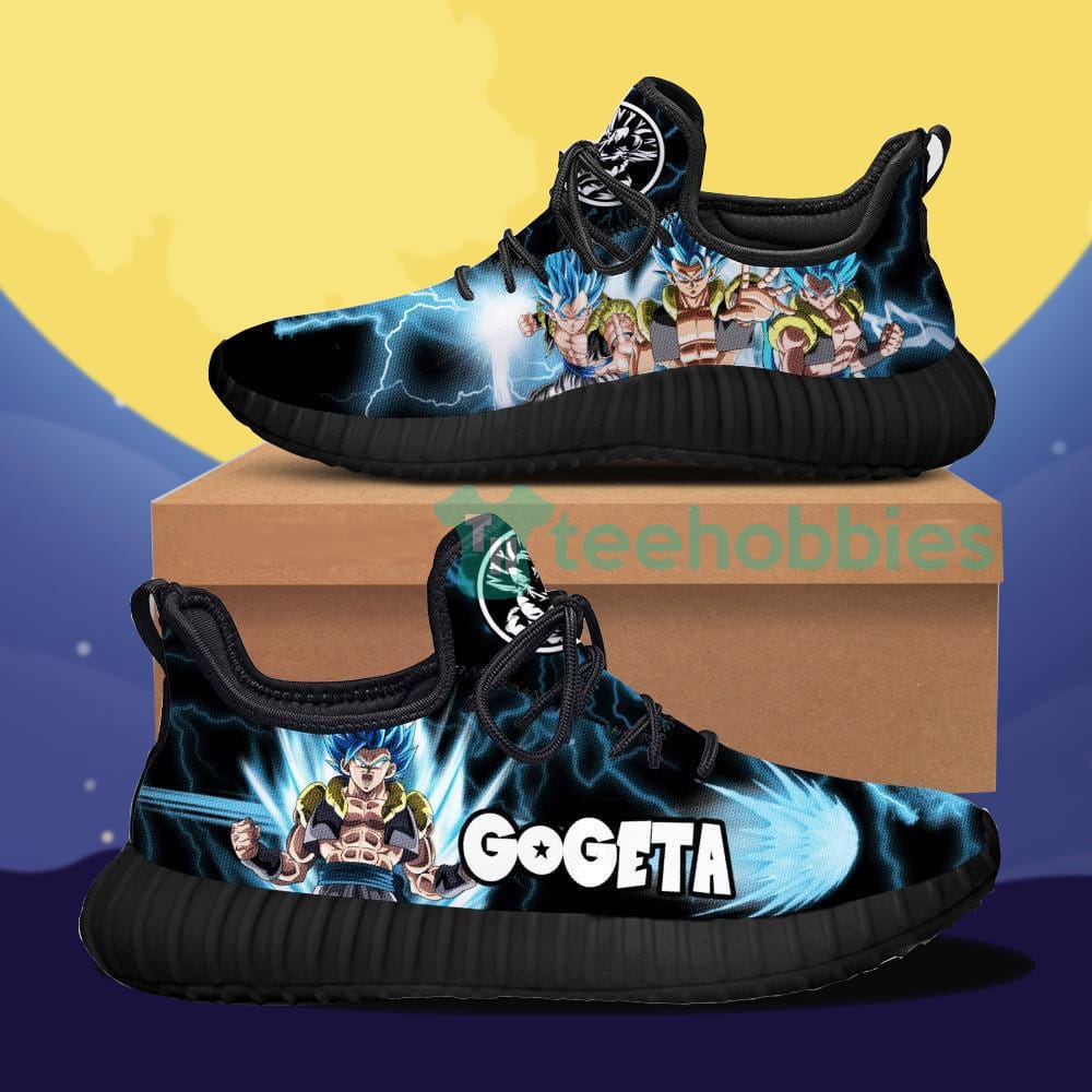 Gogeta Blue Dragon Ball Custom Anime For Fans Reze Shoes Sneaker Product photo 1
