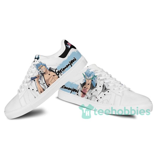 grimmjow jaegerjaquez custom anime bleach skate shoes for men and women 3 NtX7P 600x600px Grimmjow Jaegerjaquez Custom Anime Bleach Skate Shoes For Men And Women