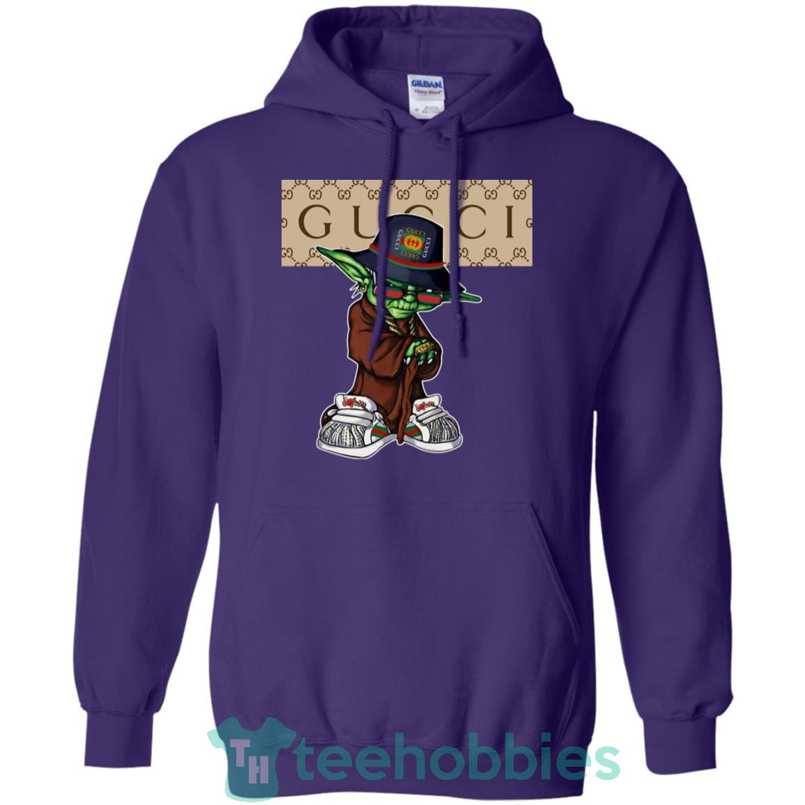 Vacante Recuerdo guardarropa Gucci Baby Yoda Star Wars Fans T-Shirt Hoodie Sweatshirt