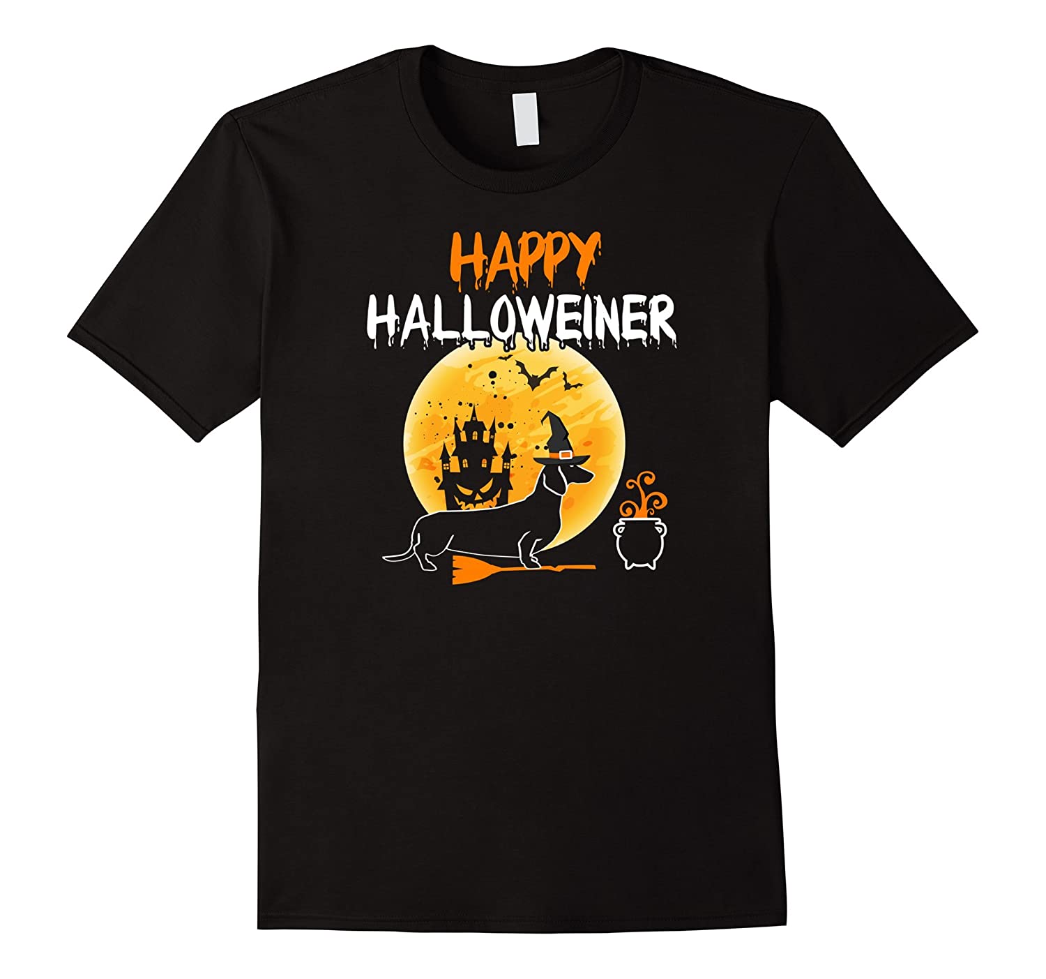 Happy Halloweiner Dachshund Best Gift Halloween T-Shirt