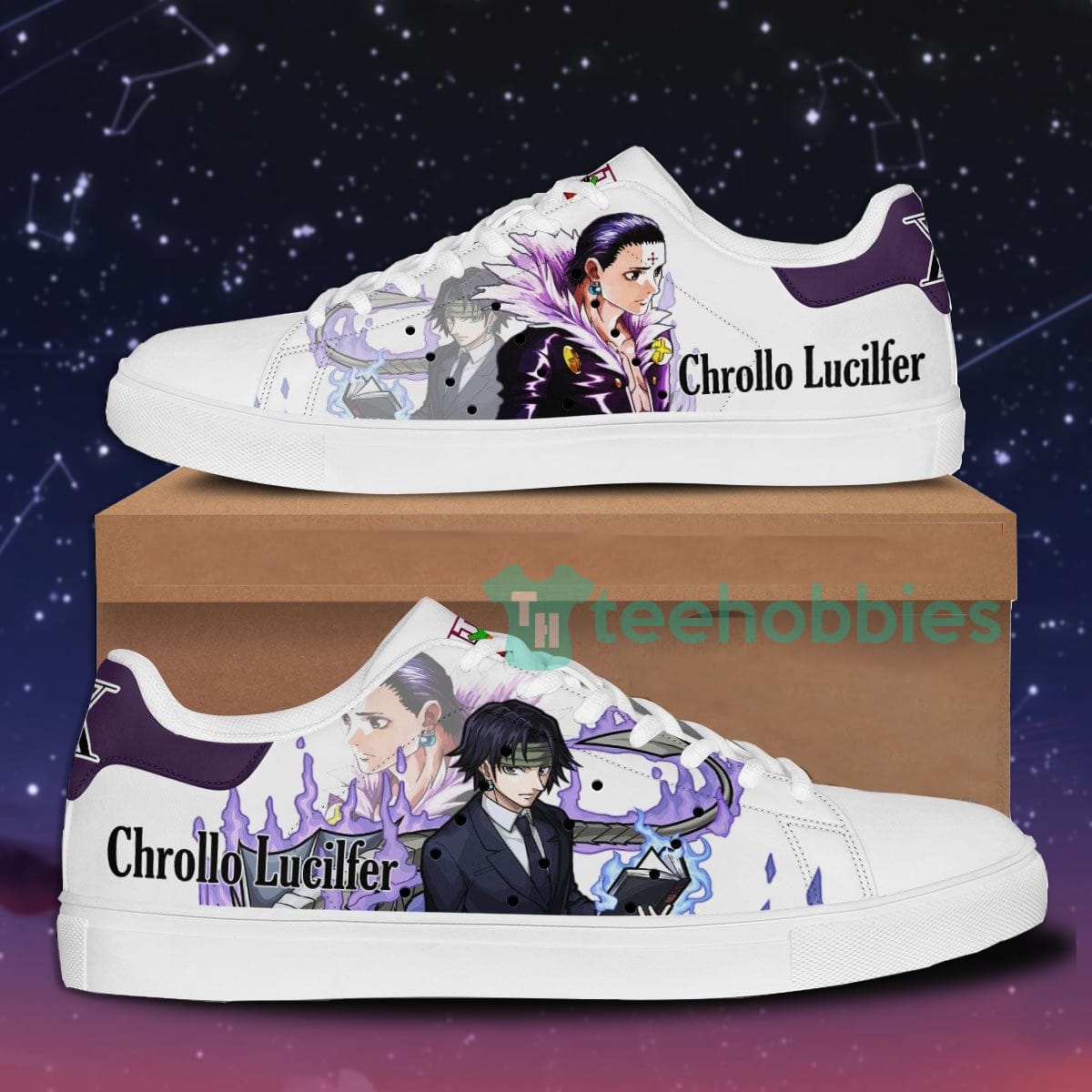 Hunter & Hunter Chrollo Lucilfer Custom Anime Skate Shoes For Men And Women Product photo 1