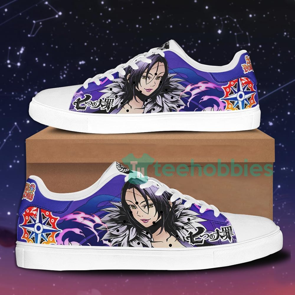 Merlin The Seven Deadly Sins Anime Custom Skate Shoes For Men And Women Product photo 1