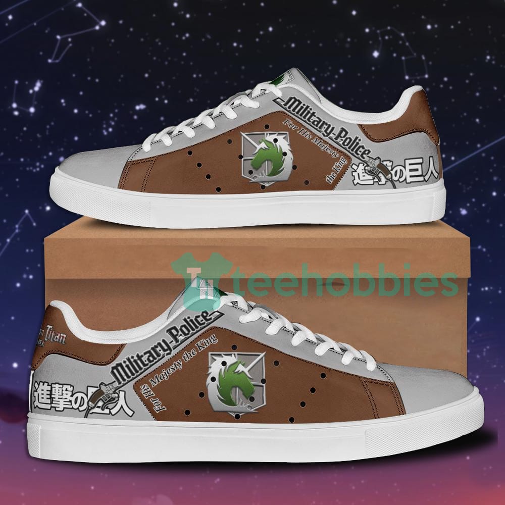 Military Police Attack On Titan Anime Lover Skate Shoes