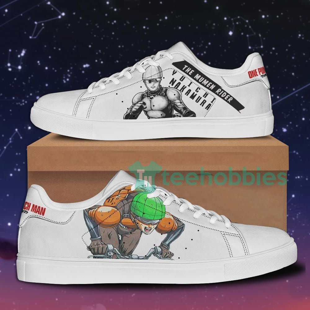 Mumen Rider One Punch Man Custom Anime Skate Shoes For Men And Women Product photo 1