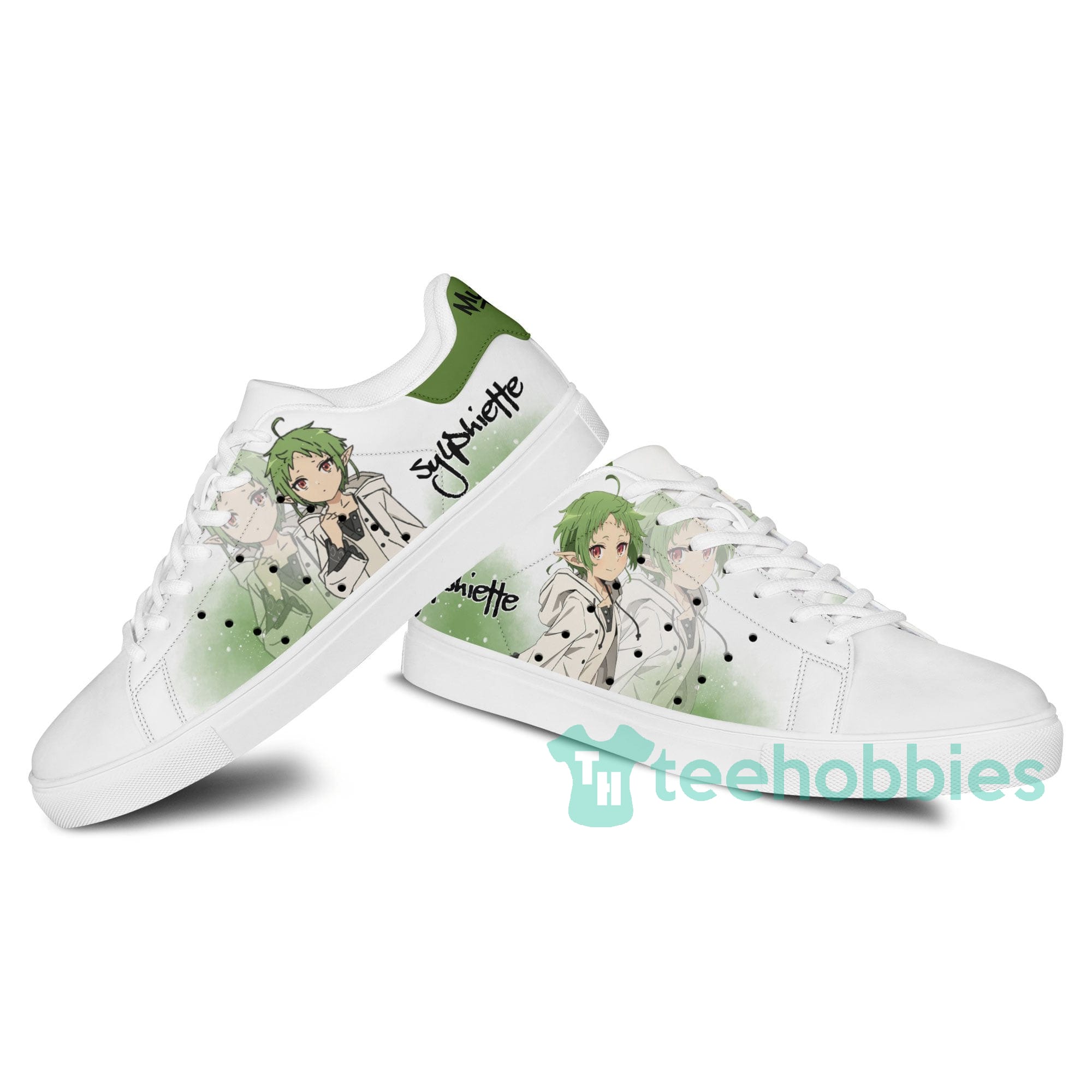 Mushoku Tensei Sylphiette Custom Anime Skate Shoes For Men And Women Product photo 2