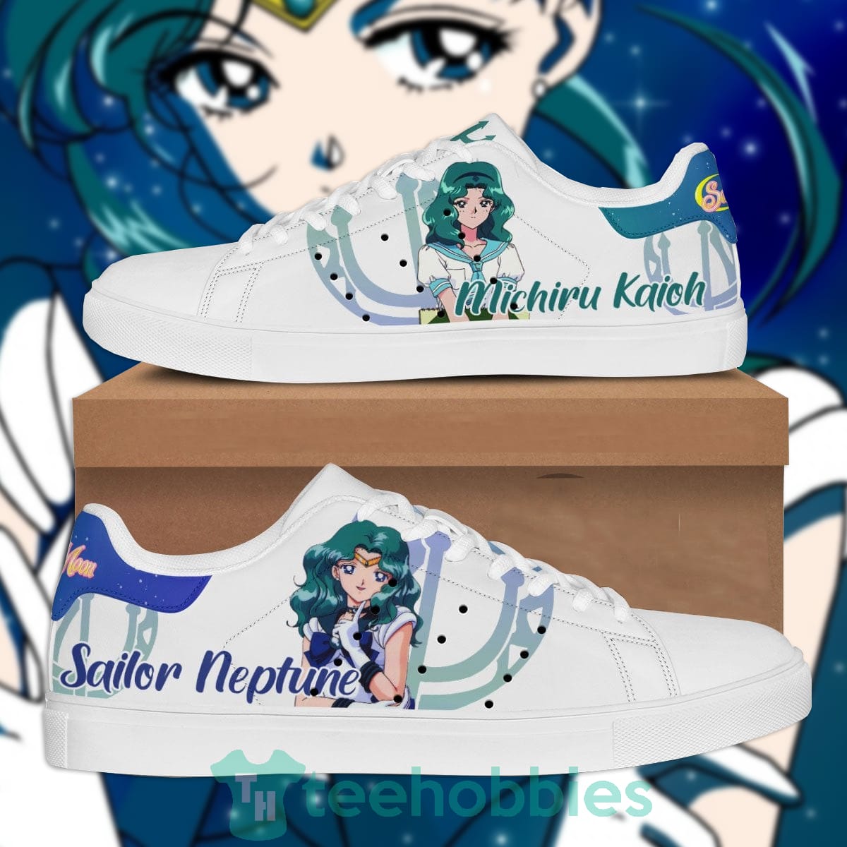Neptune Sailor Moon Anime Lover Skate Shoes For Fans