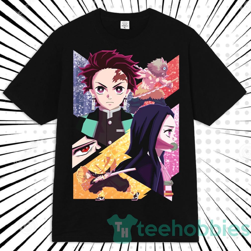 Nezuko Tanjiro Anime Manga Demon Slayer Cute Gift Unisex T-Shirt