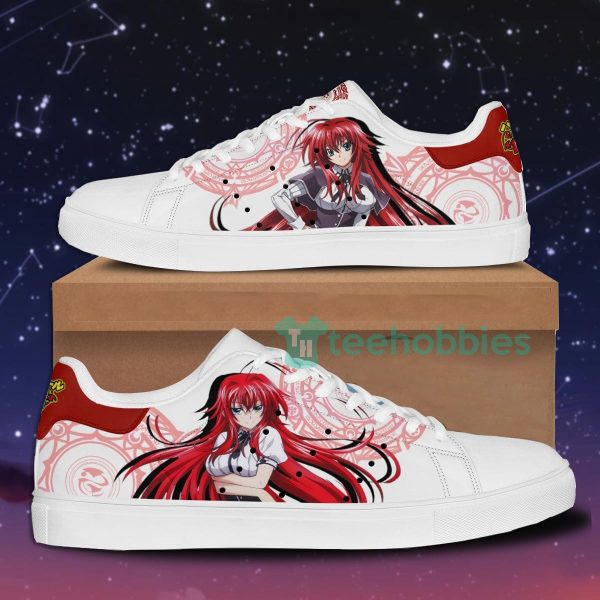 rias gremory custom anime high school d26d skate shoes for men and women 1 kV46k 600x600px Rias Gremory Custom Anime High School D&D Skate Shoes For Men And Women