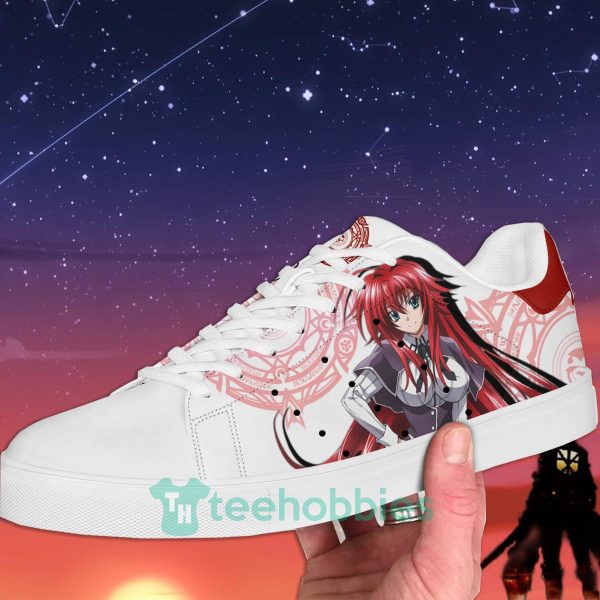 rias gremory custom anime high school d26d skate shoes for men and women 2 xFr0x 600x600px Rias Gremory Custom Anime High School D&D Skate Shoes For Men And Women
