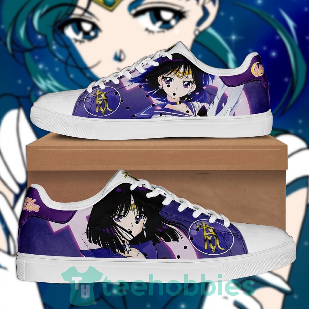 Sailor Saturn Skate Shoes Sailor Anime Lover Shoes