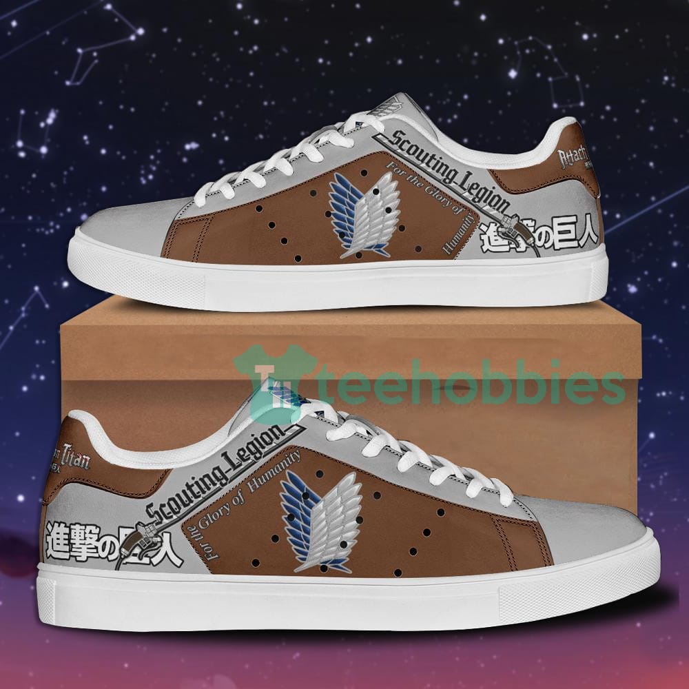 Scouting legion Attack On Titan Anime Lover Skate Shoes