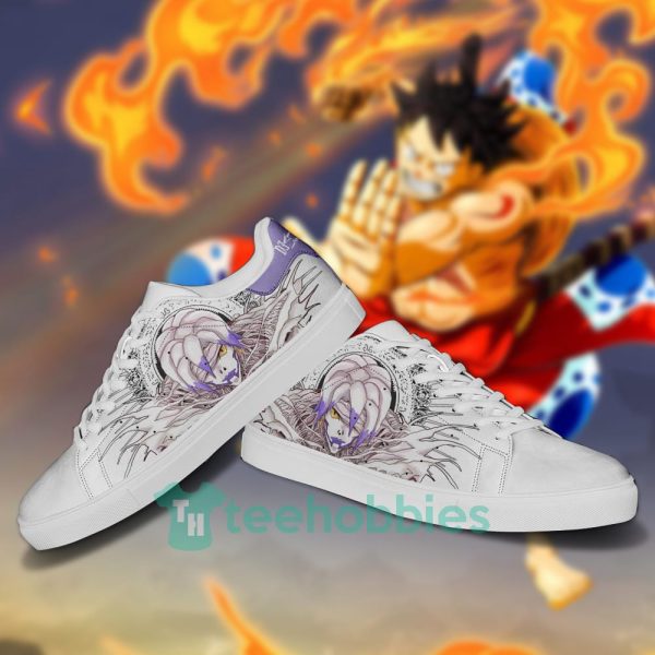 shinigami rem death note custom anime skate shoes for men and women 3 kaAXc 600x600px Shinigami Rem Death Note Custom Anime Skate Shoes For Men And Women