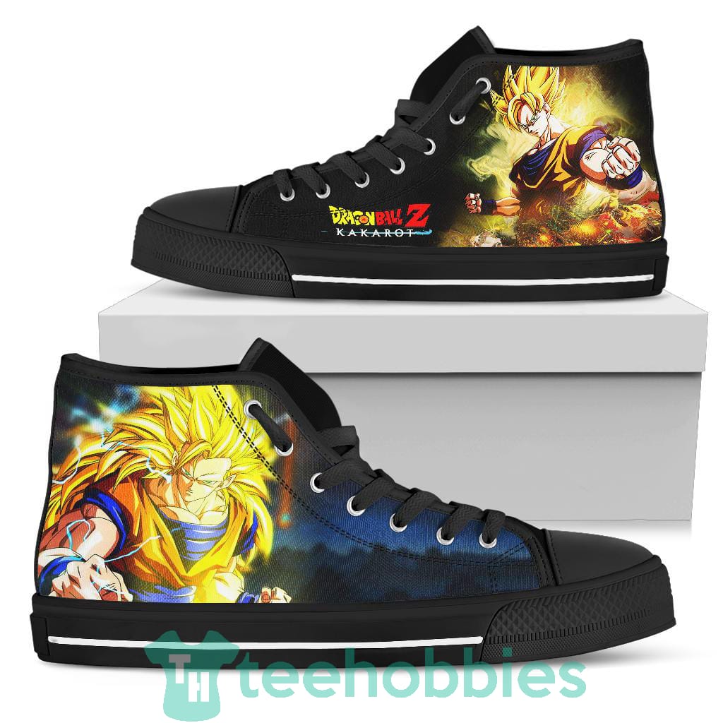 Super Saiyan Son Goku Dragon Ball High Top Shoes For Anime Fans Gift