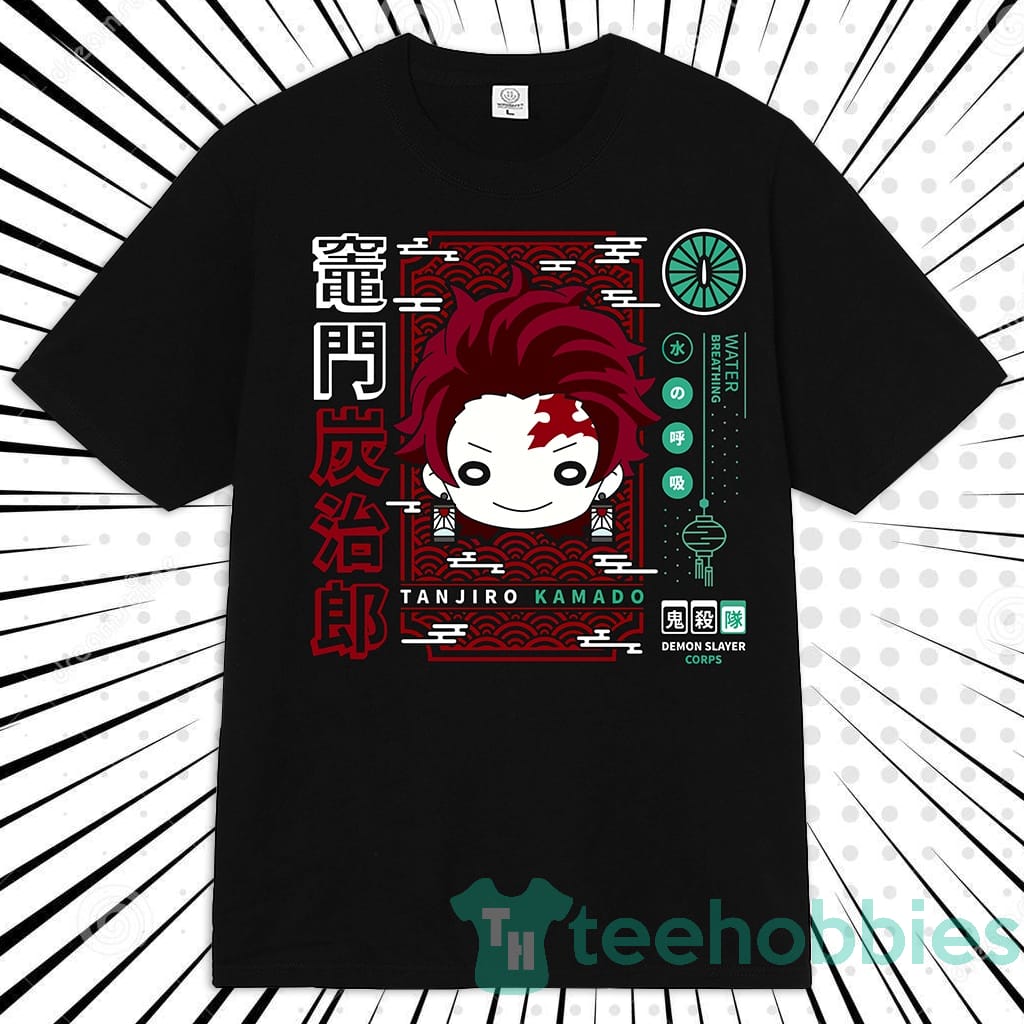 Tanjiro Kamado Anime Manga Unisex T-Shirt For Anime Fans