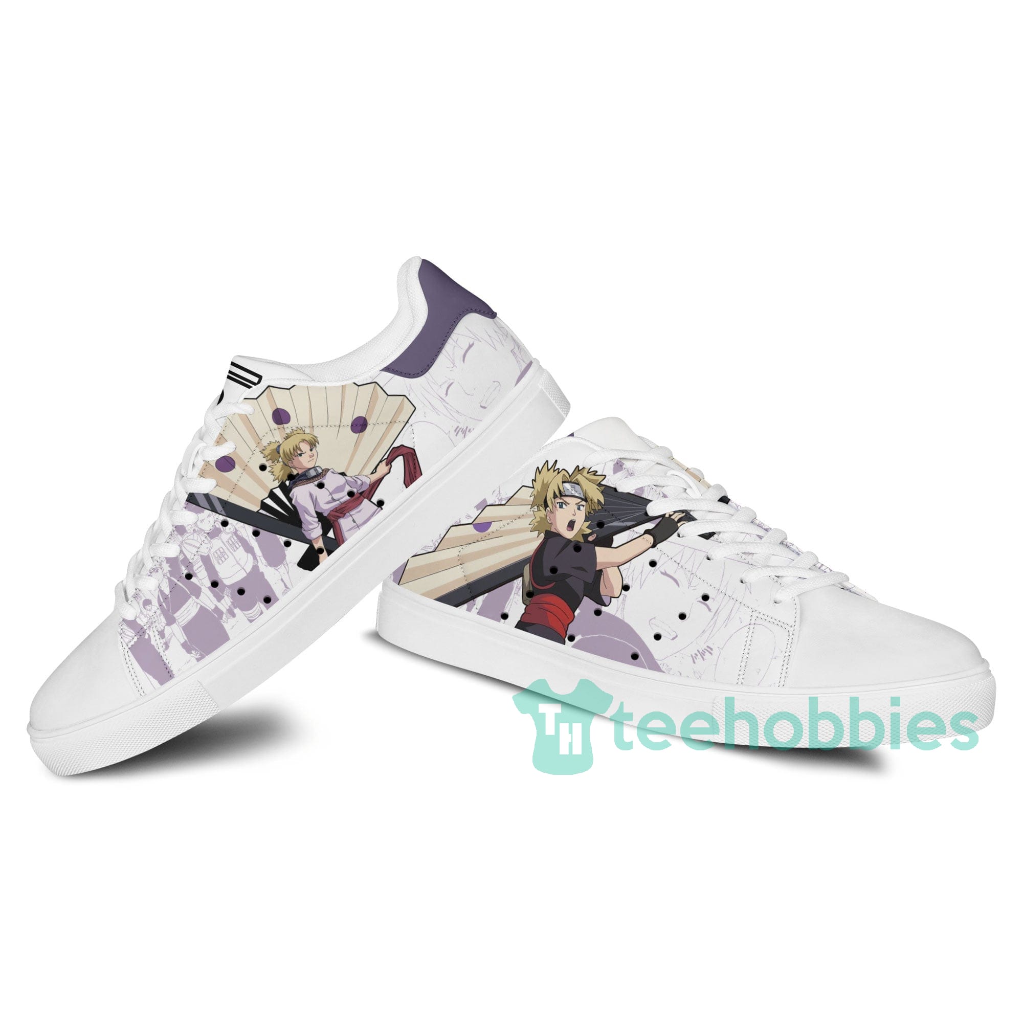 Temari Custom Naruto Anime Skate Shoes For Men And Women Product photo 2