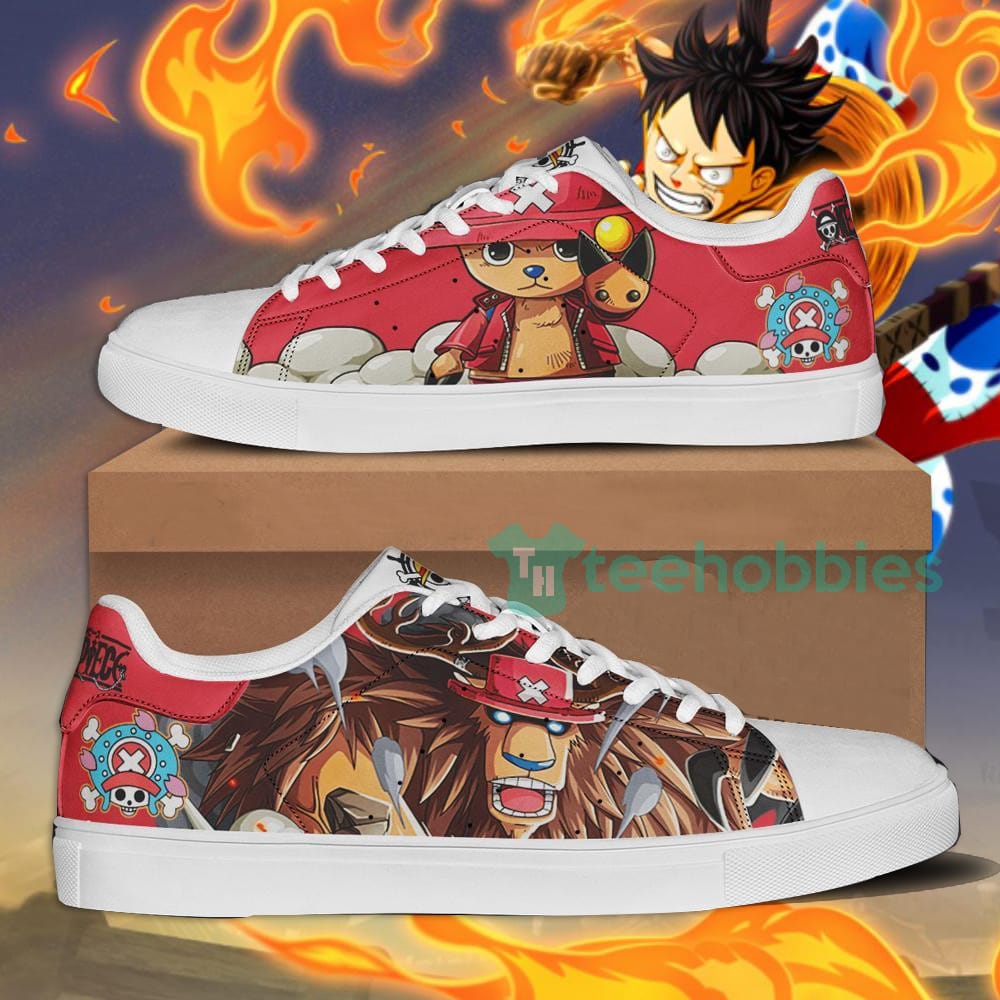 Tony Tony Chopper One Piece Fans Custom Anime Skate Shoes