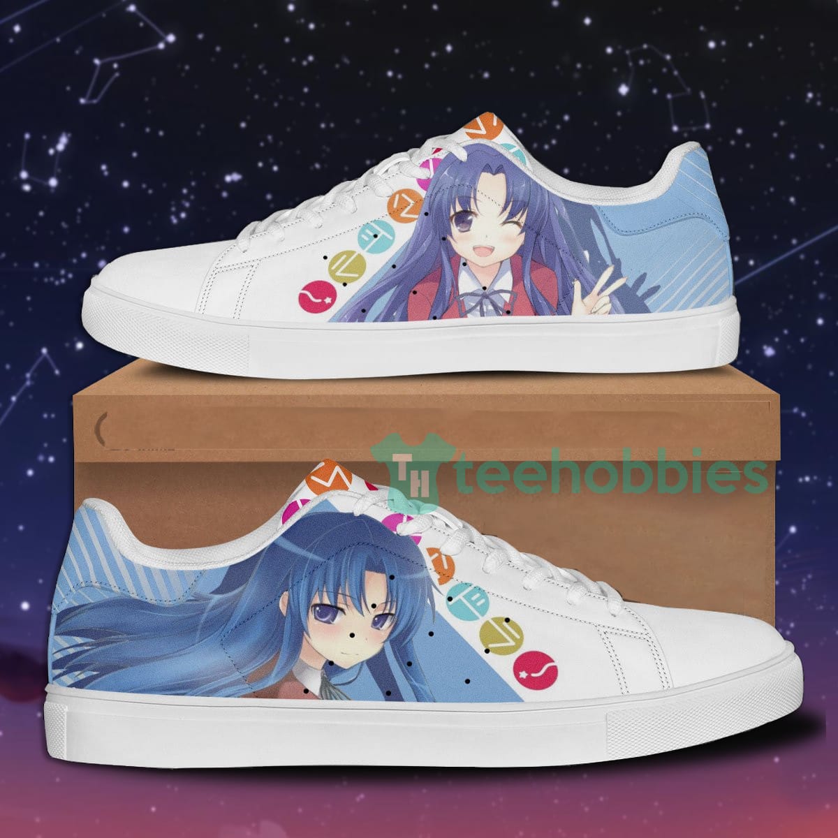 Toradora Ami Kawashima Custom Anime Skate Shoes For Men And Women