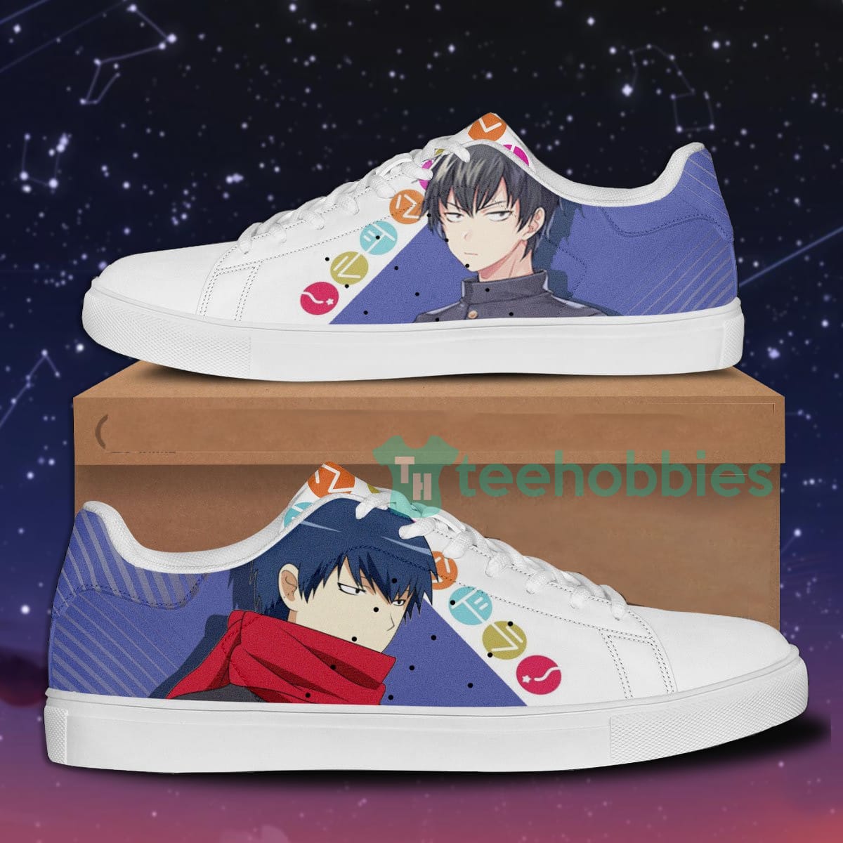 Toradora Ryuuji Takasu Custom Anime Skate Shoes For Men And Women