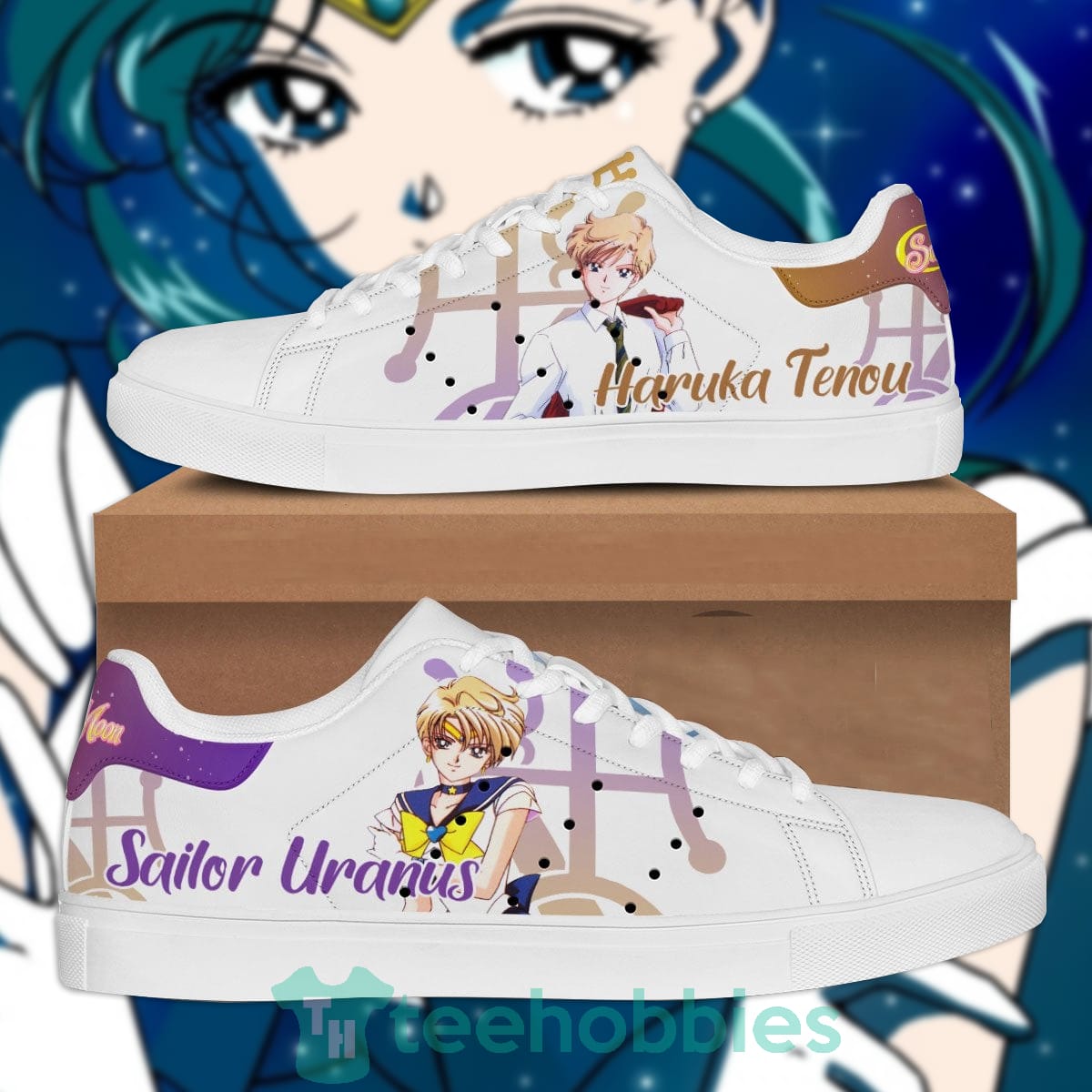 Uranus Sailor Moon Anime Lover Skate Shoes For Fans