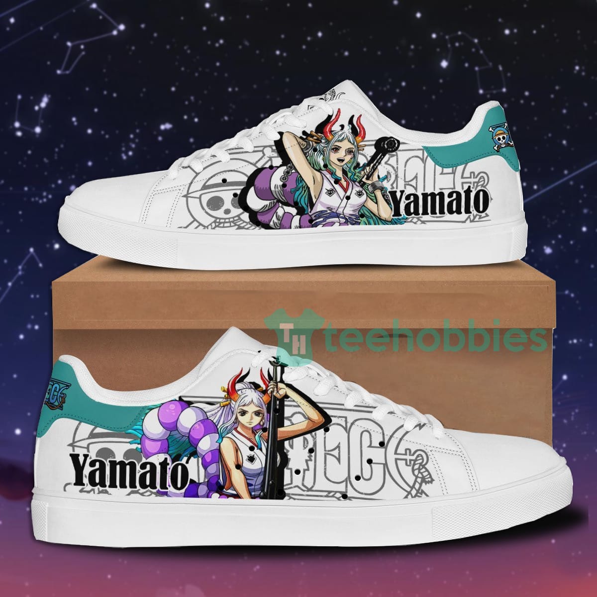 Yamato Custom Anime OP Skate Shoes For Men And Women