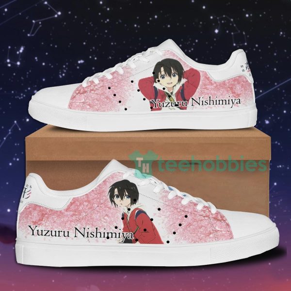 yuzuru nishimiya custom anime a silent voice skate shoes for men and women 1 bhxEH 600x600px Yuzuru Nishimiya Custom Anime A Silent Voice Skate Shoes For Men And Women
