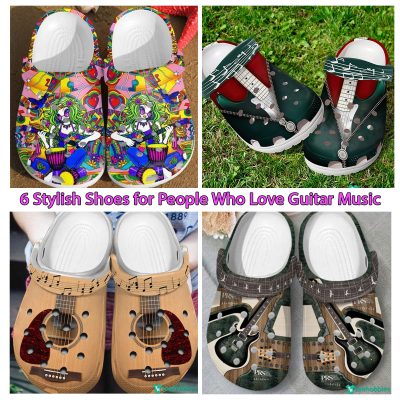 6 Stylish Shoes for People Who Love Guitar Music