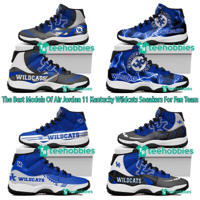 The Best Models Of Air Jordan 11 Kentucky Wildcats Sneakers For Fan Team
