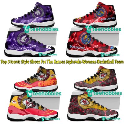 Top 5 Iconic Style Shoes For The Kansas Jayhawks Womens Basketball Team