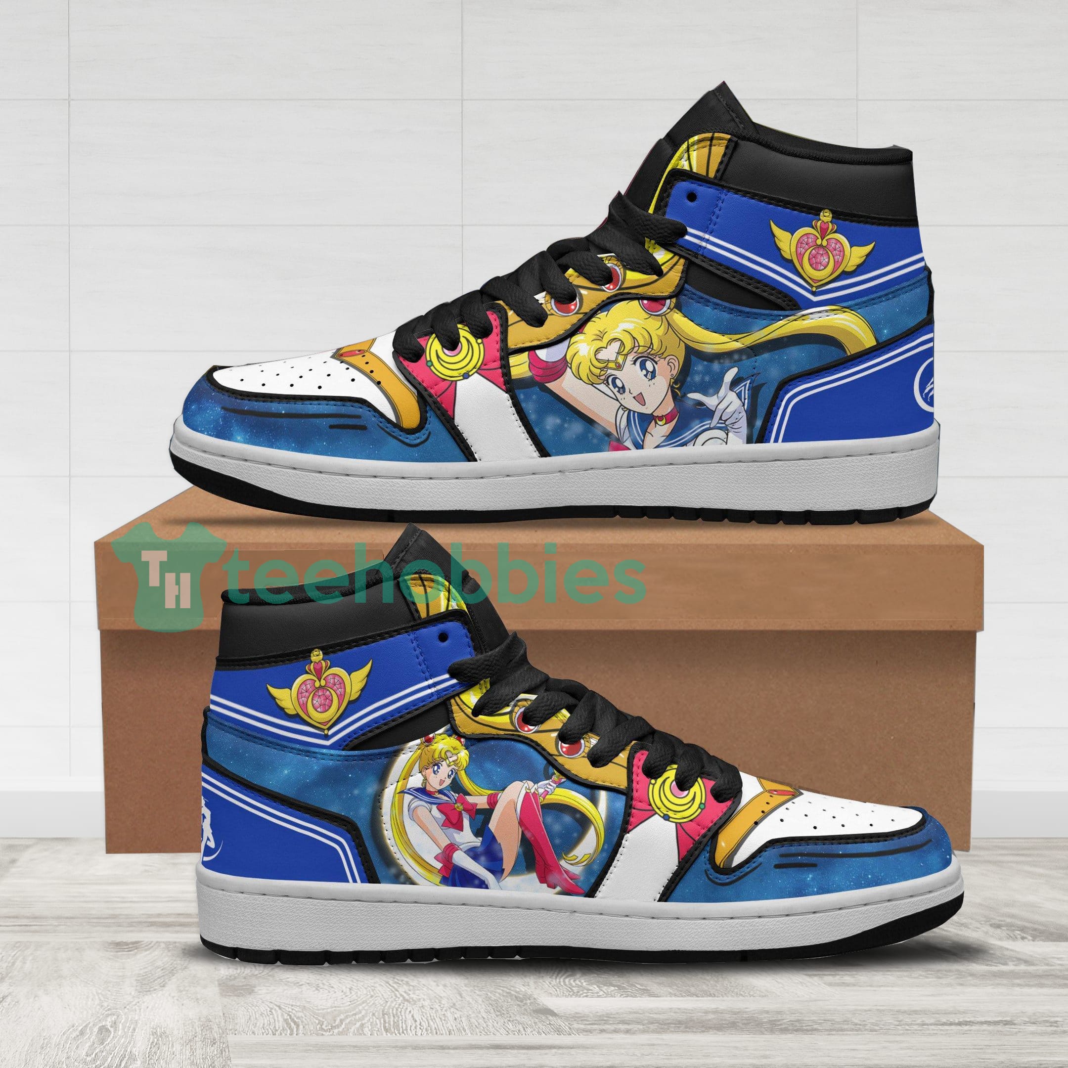 Anime Shoes Sailor Moon Air Jordan Hightop Shoes