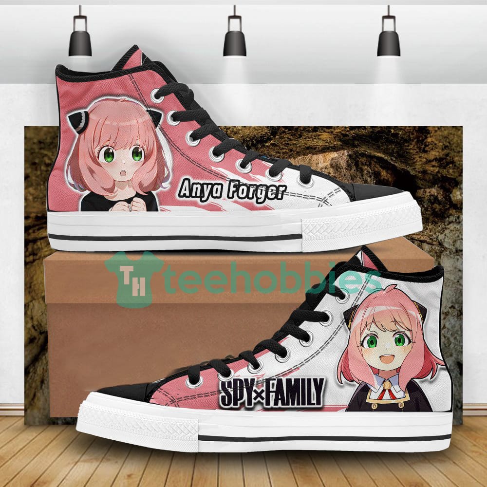 Anya Forger Spy x Family Custom Anime Cute High Top Shoes
