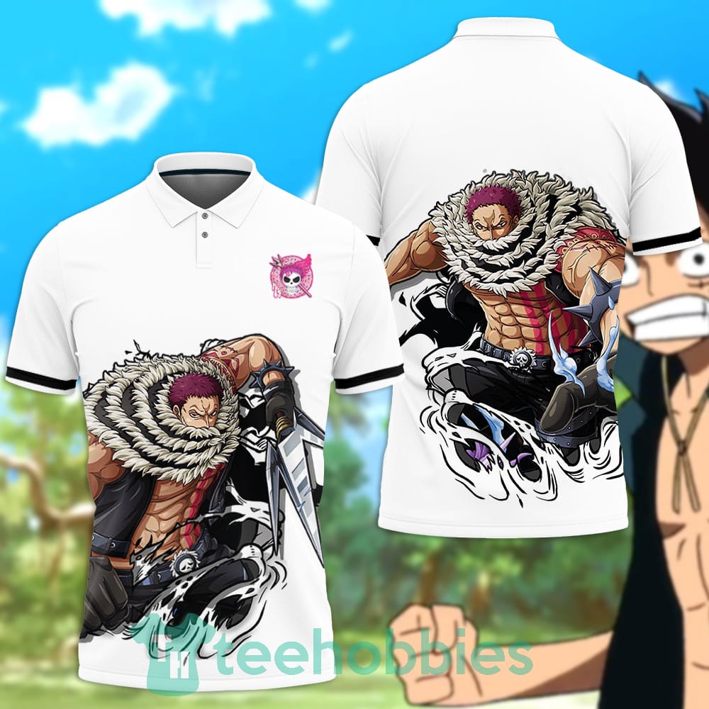 Charlotte Katakuri Polo Shirt Custom Anime One Piece For Anime Fans