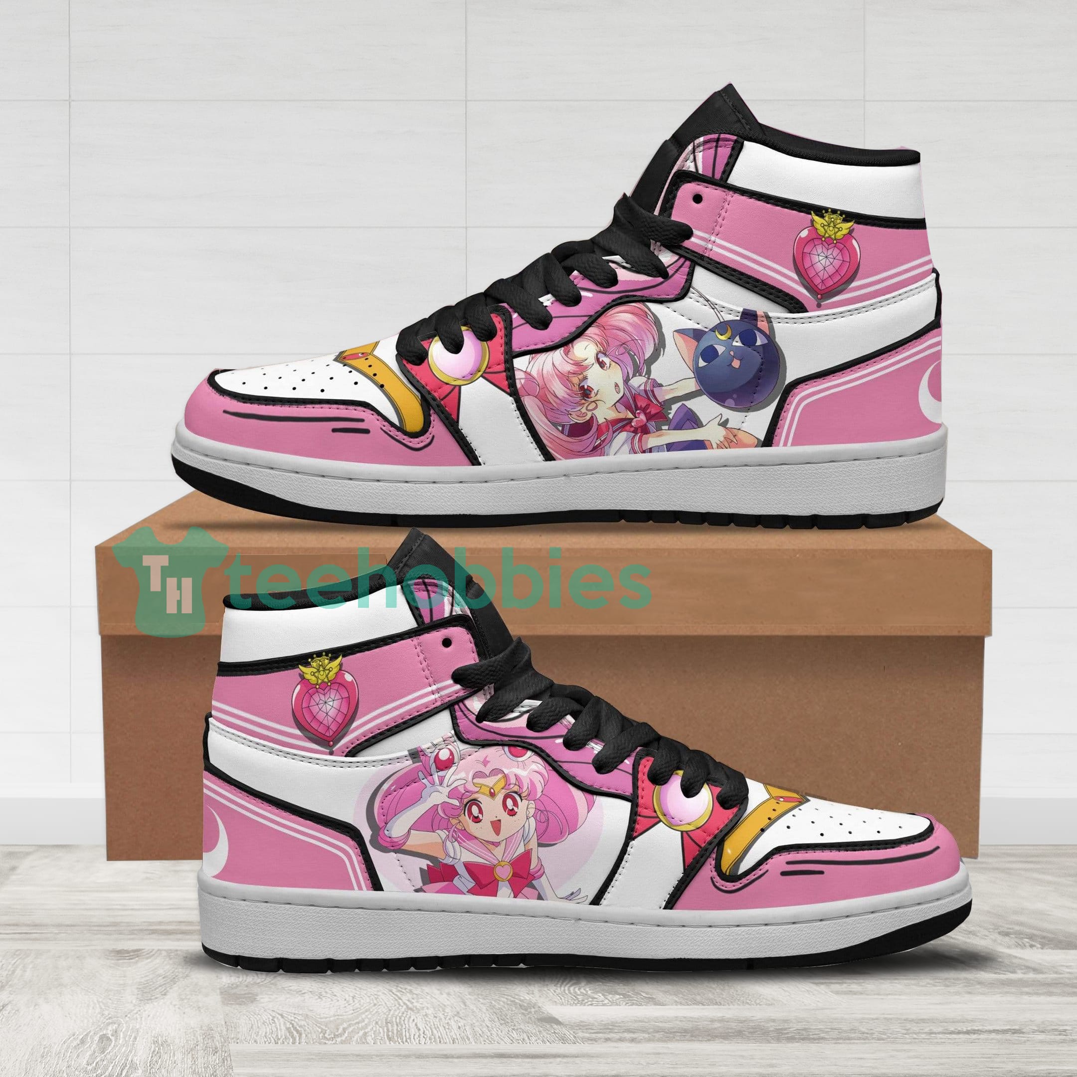 Chibiusa Tsukino Custom Anime Sailor Moon Air Jordan Hightop Shoes