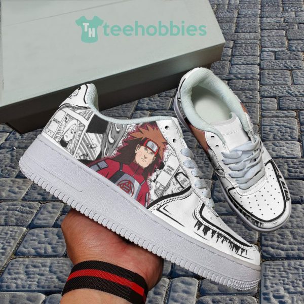 choji akimichi custom naruto anime fans air force shoes 8 z2OwF 600x600px Choji Akimichi Custom Naruto Anime Fans Air Force Shoes
