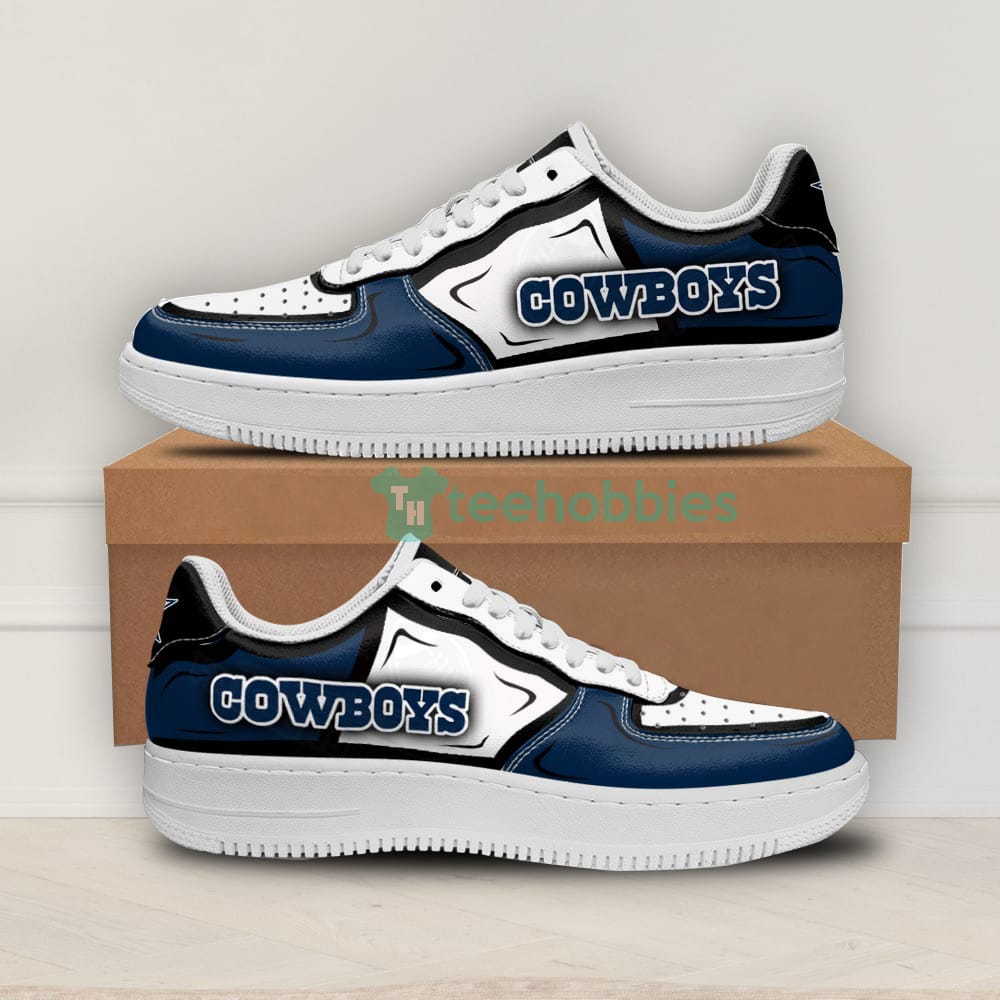 Dallas Cowboys Team Simple Style Air Force Shoes For Fans
