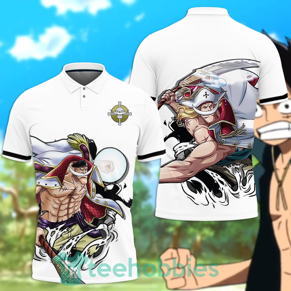 Edward Newgate Polo Shirt Custom Anime One Piece For Anime Fans