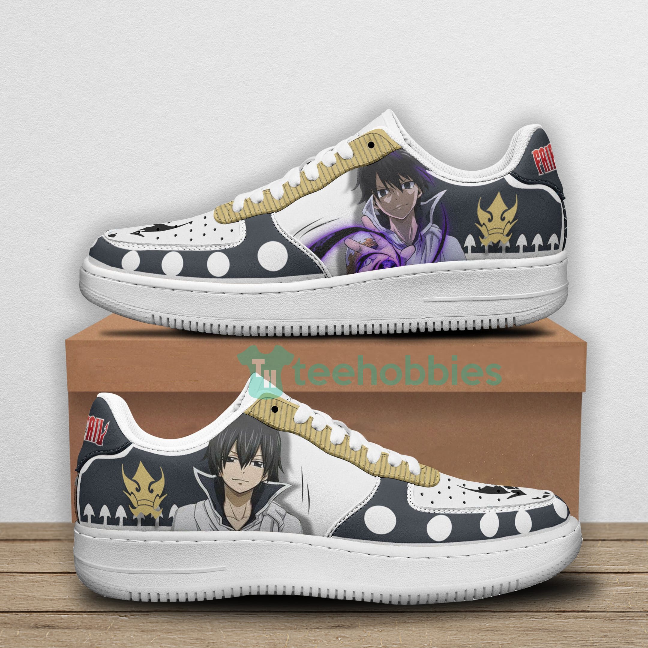 Fairy Tail Zeref Dragneel Custom Anime Air Force Shoes