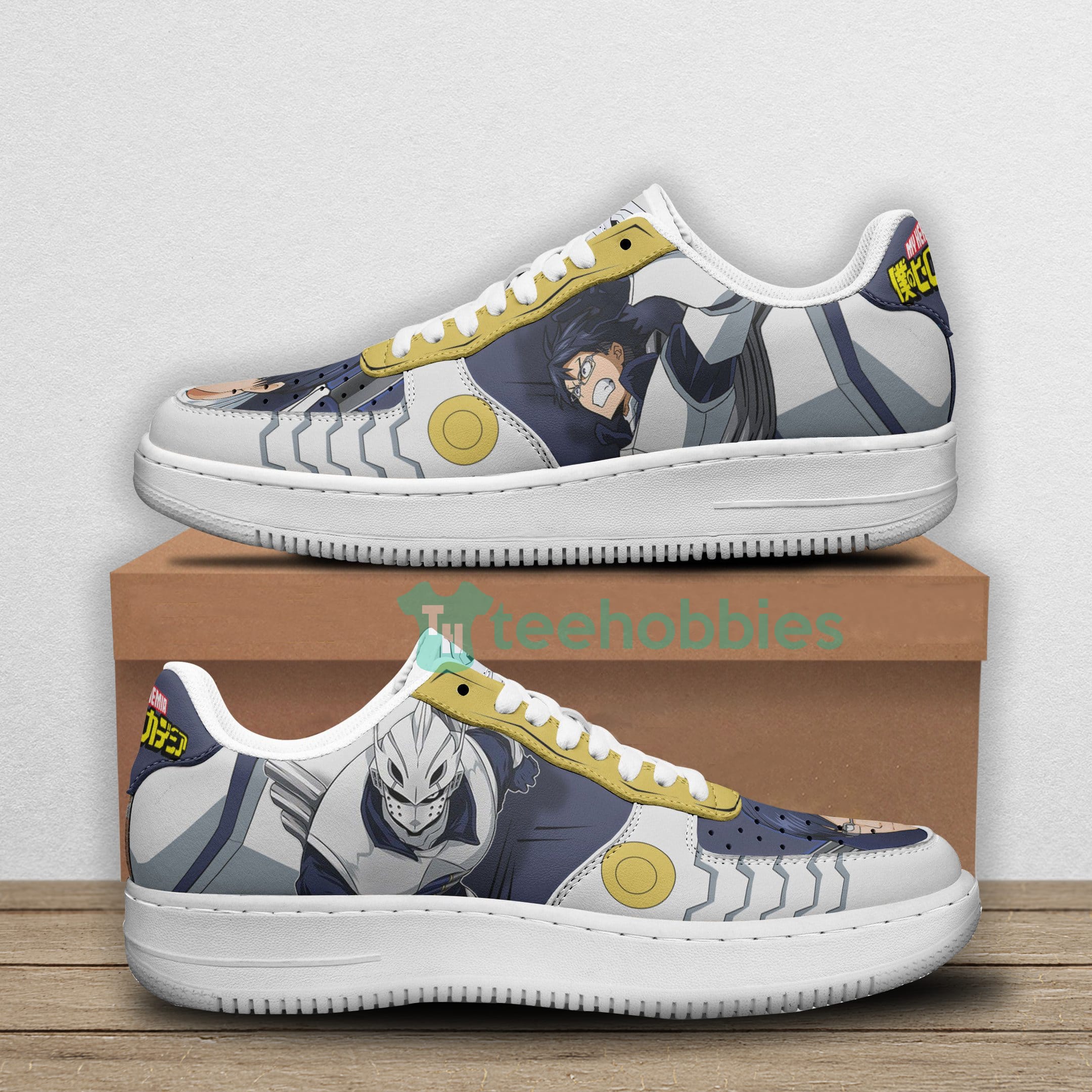 Ingenium Custom My Hero Academia Anime Air Force Shoes