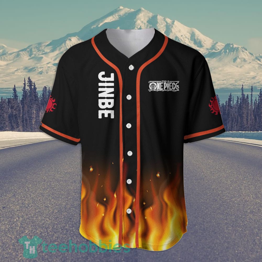 Jinbe Custom OP Anime Jersey Baseball Shirt For Fans