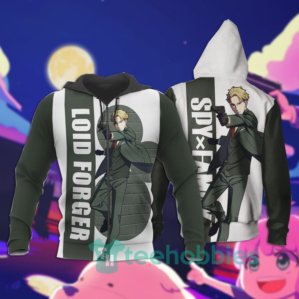Loid Forger Hoodie Custom Spy x Family Anime All Over Printed 3D Shirt Product photo 1