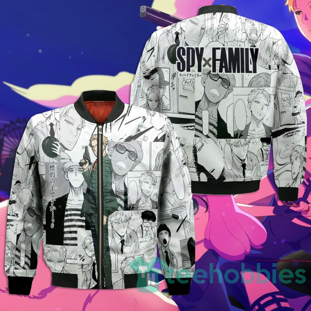 Loid Forger Hoodie Custom Spy x Family Anime For Fans All Over Printed 3D Shirt Product photo 2