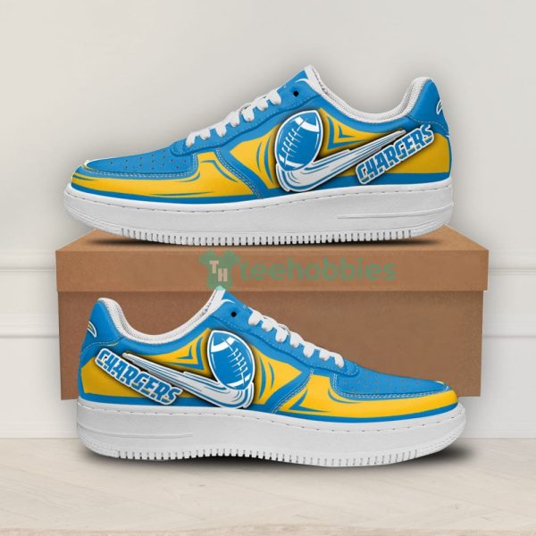 los angeles chargers custom ball air force shoes for fans 1 m1Ijy 600x600px Los Angeles Chargers Custom Ball Air Force Shoes For Fans