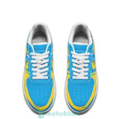 los angeles chargers custom ball air force shoes for fans 2 XFVID 247x247px Los Angeles Chargers Custom Ball Air Force Shoes For Fans