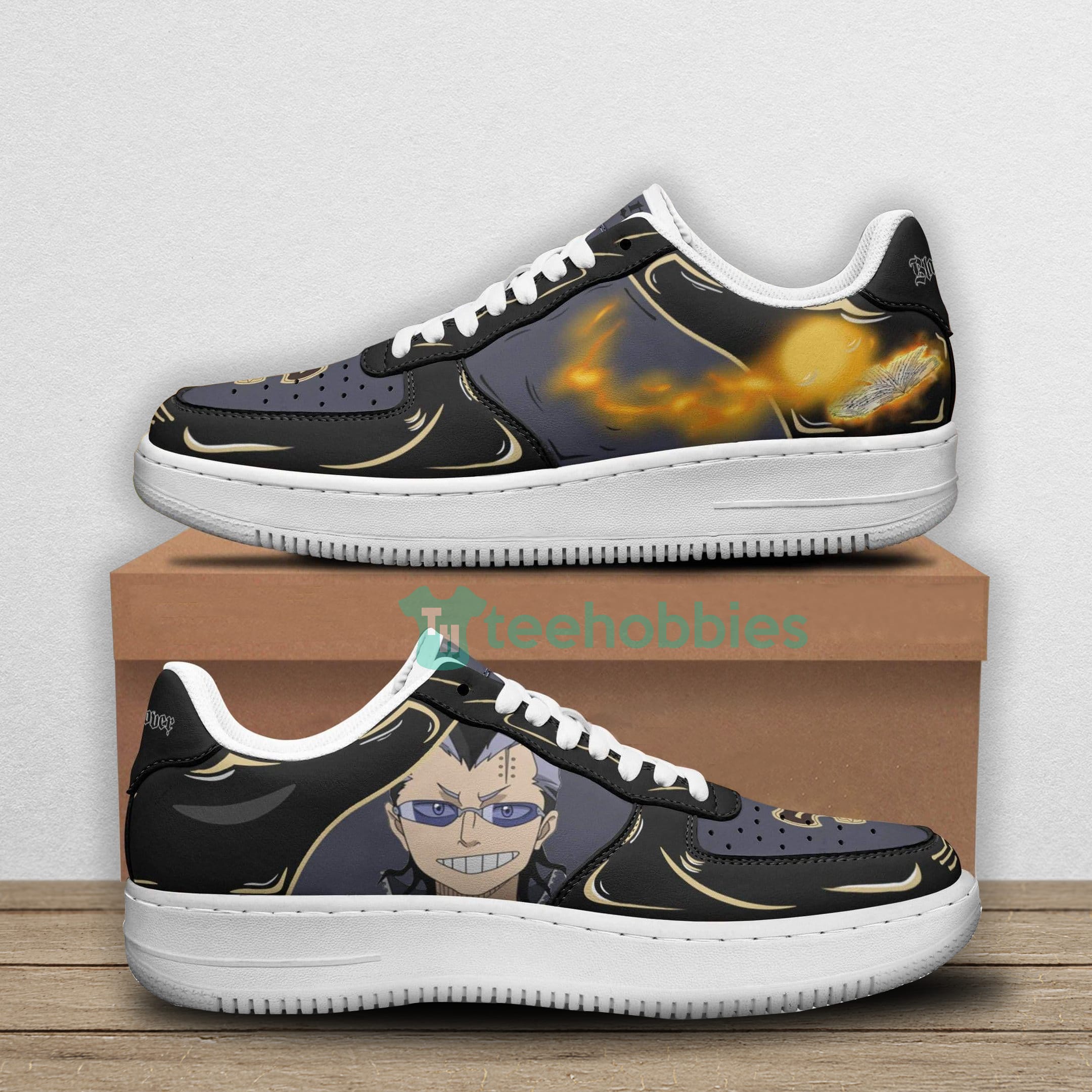 Magna Swing Custom Black Clover Anime For Fans Air Force Shoes