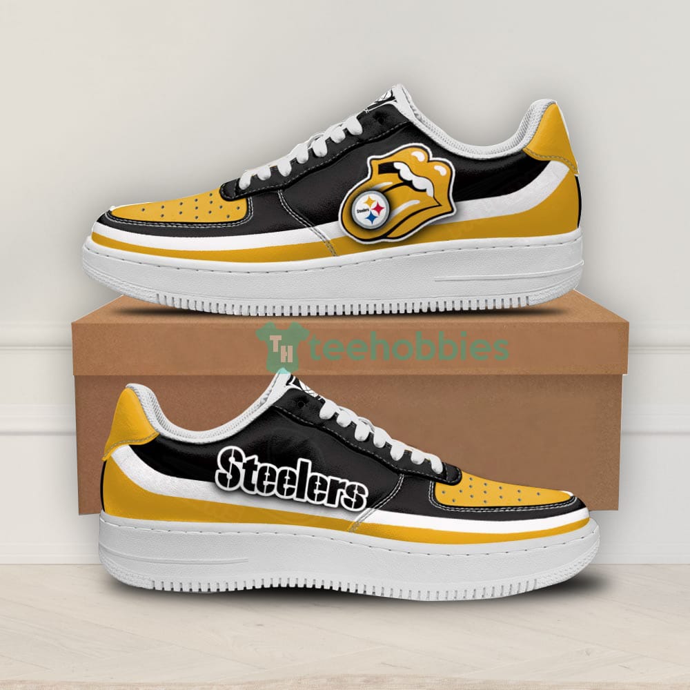 Pittsburgh Steelers Custom Lips Air Force Shoes For Fans
