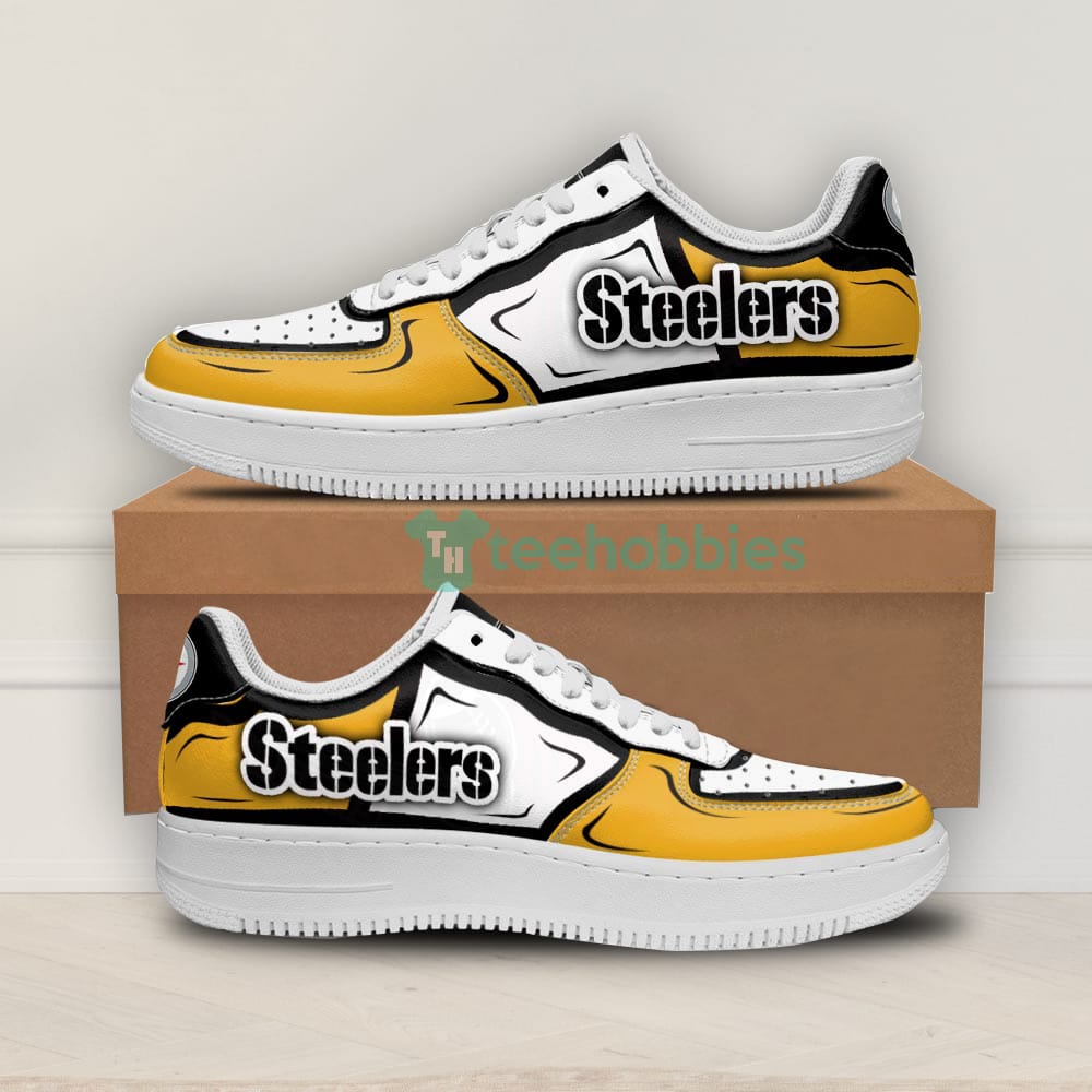 Pittsburgh Steelers Team Simple Style Air Force Shoes For Fans