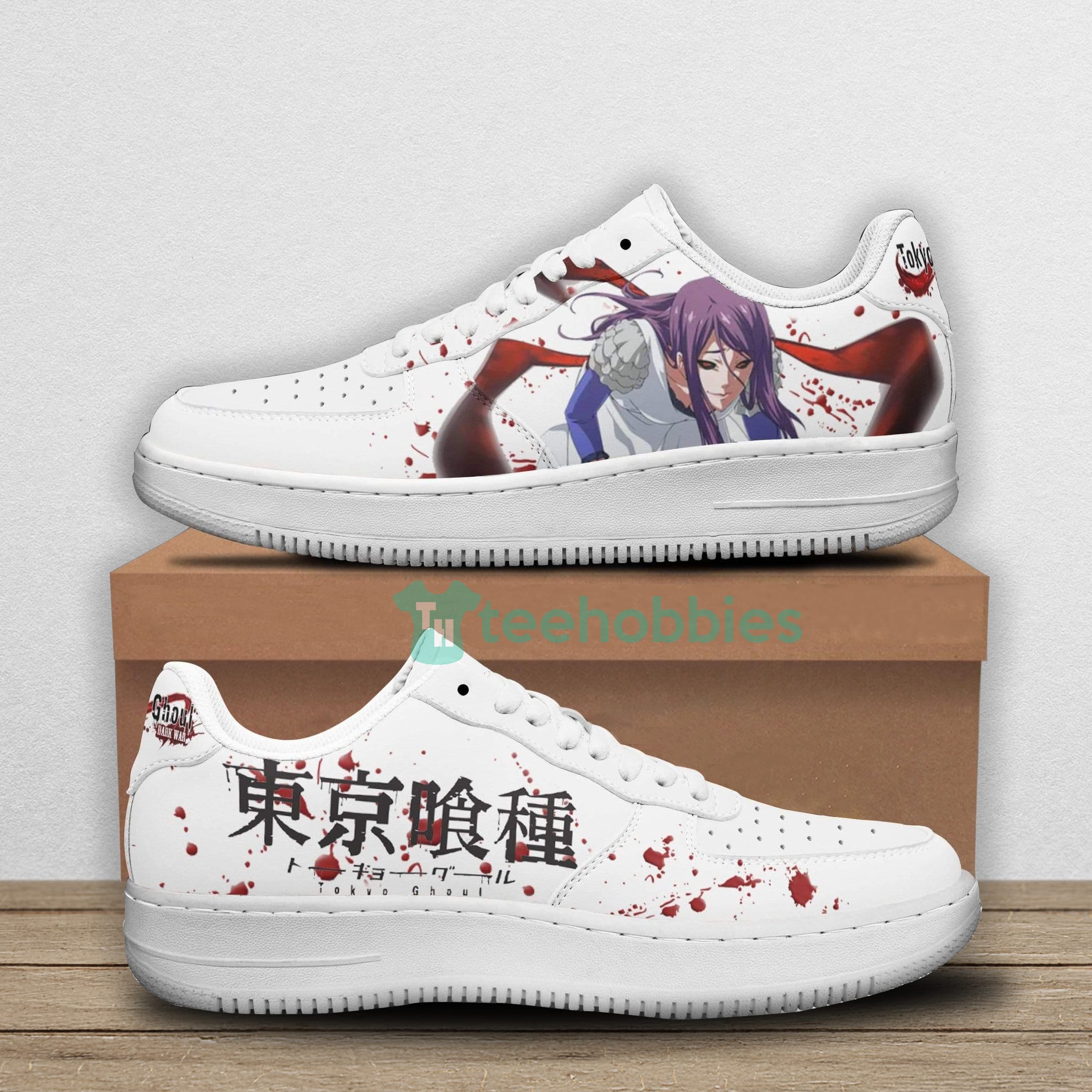 Rize Kamishiro Custom Tokyo Ghoul Anime Fans Air Force Shoes