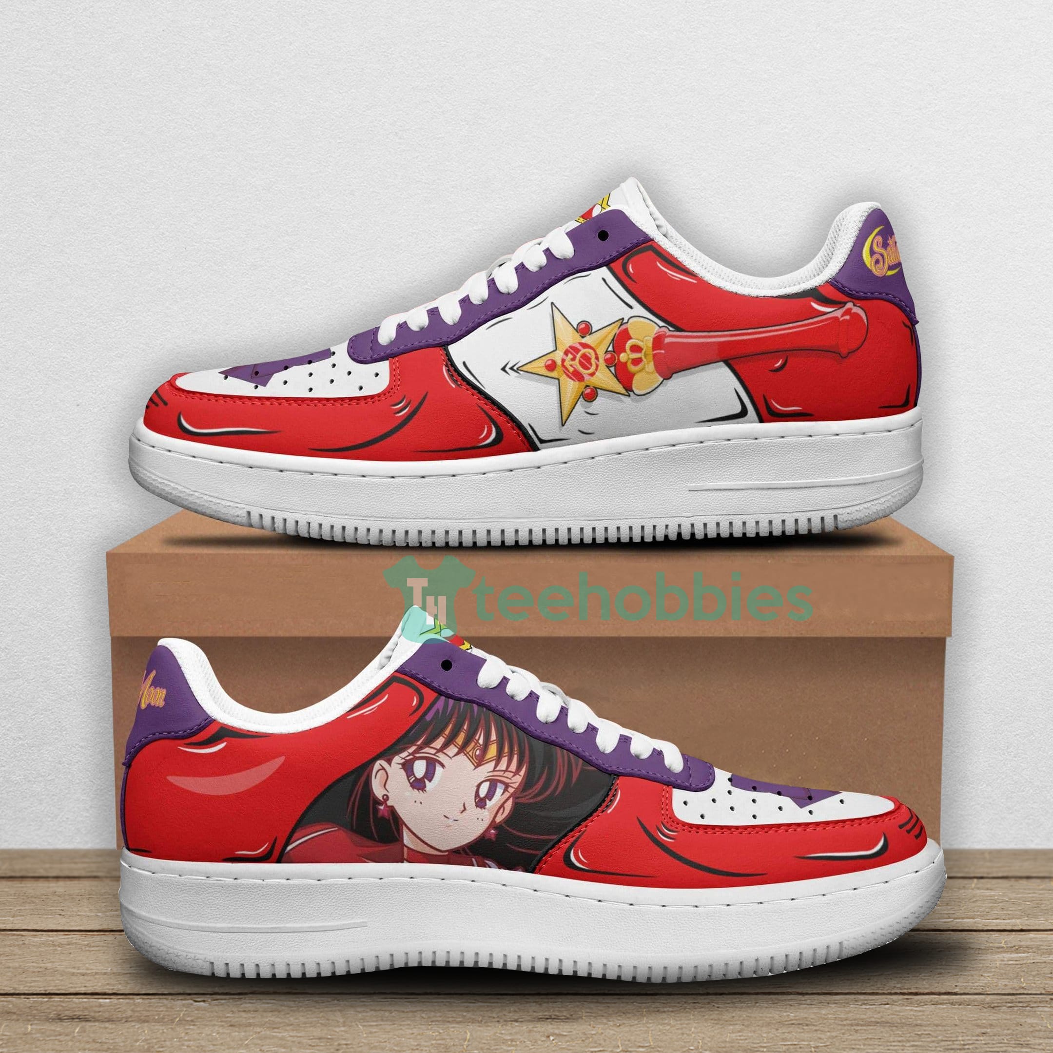 Sailor Mars Custom Sailor Moon Anime Air Force Shoes