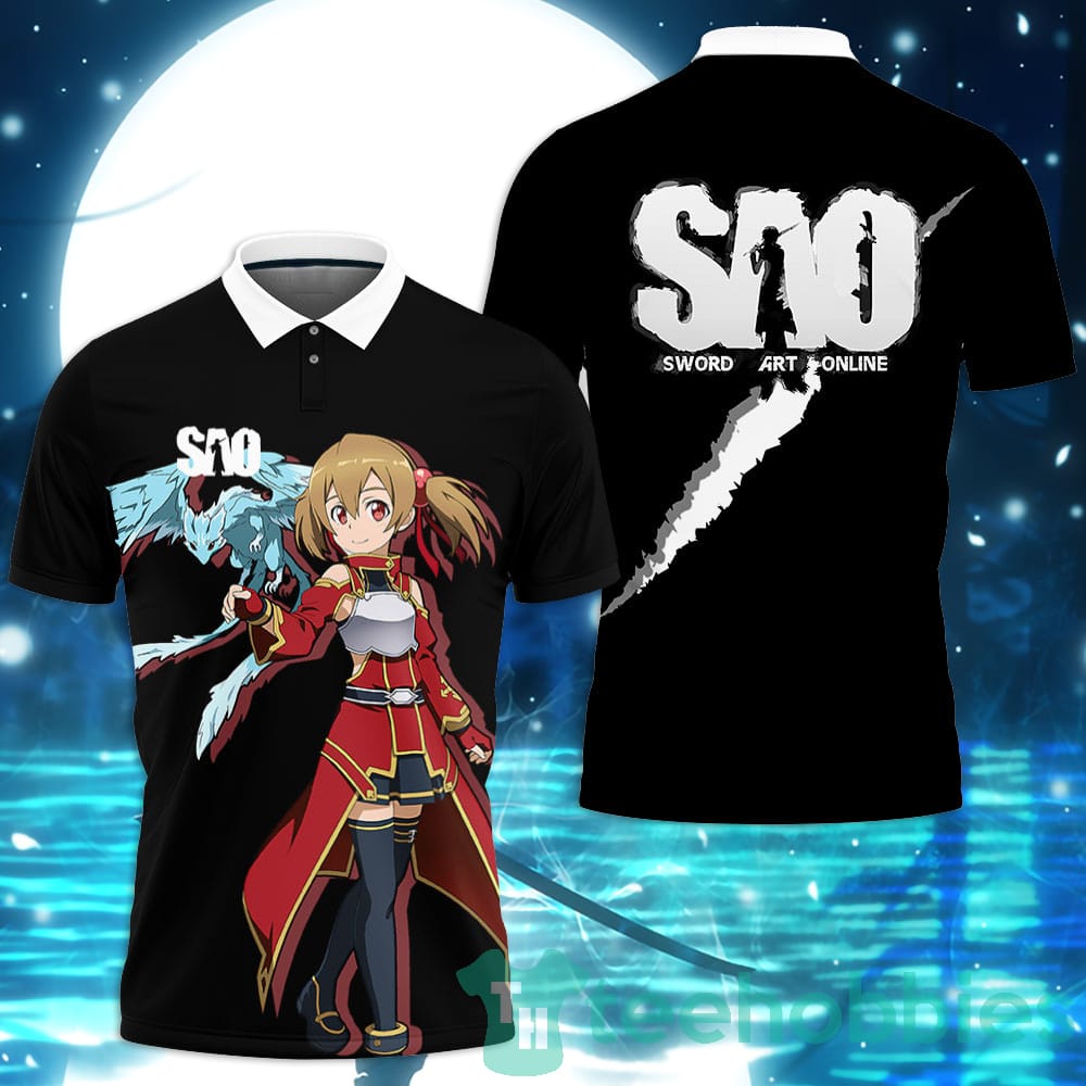 Silica Sword Art Online Custom Anime Polo Shirt For Men And Women