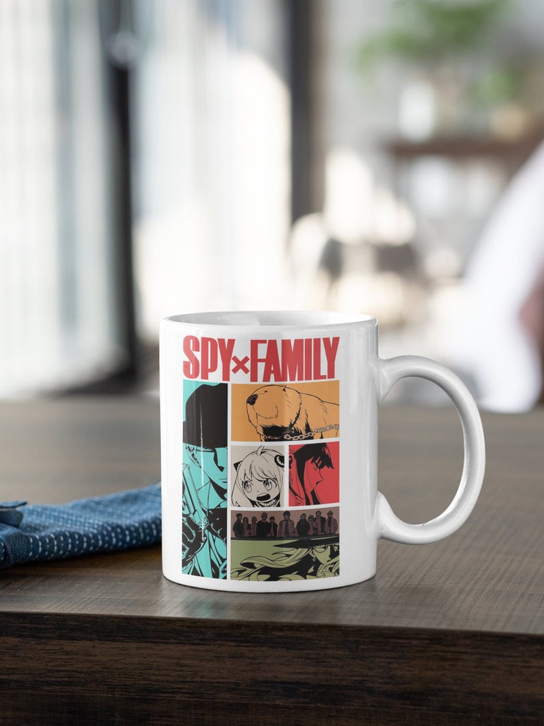 Spy x Family Anya Forger Cute Coffee Mug For Anime Fans - Mug 11oz - White