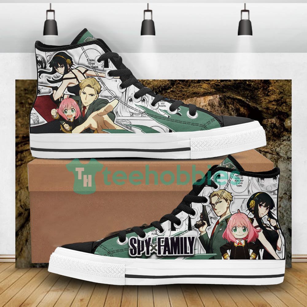 The Forgers Family Spy X Family Custom Anime High Top Shoes